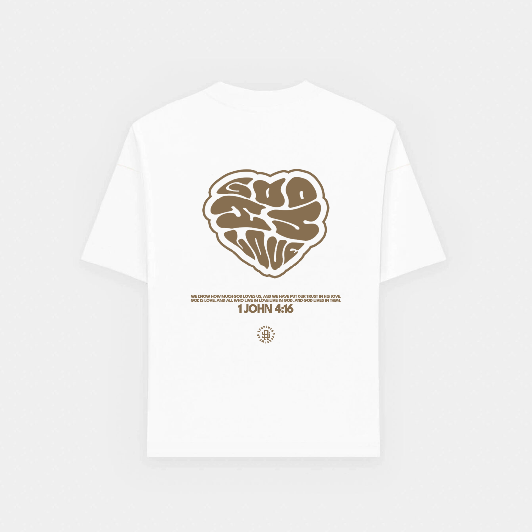 God IS LOVE OVERSIZED SHIRT
