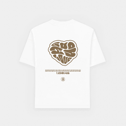 God IS LOVE OVERSIZED SHIRT